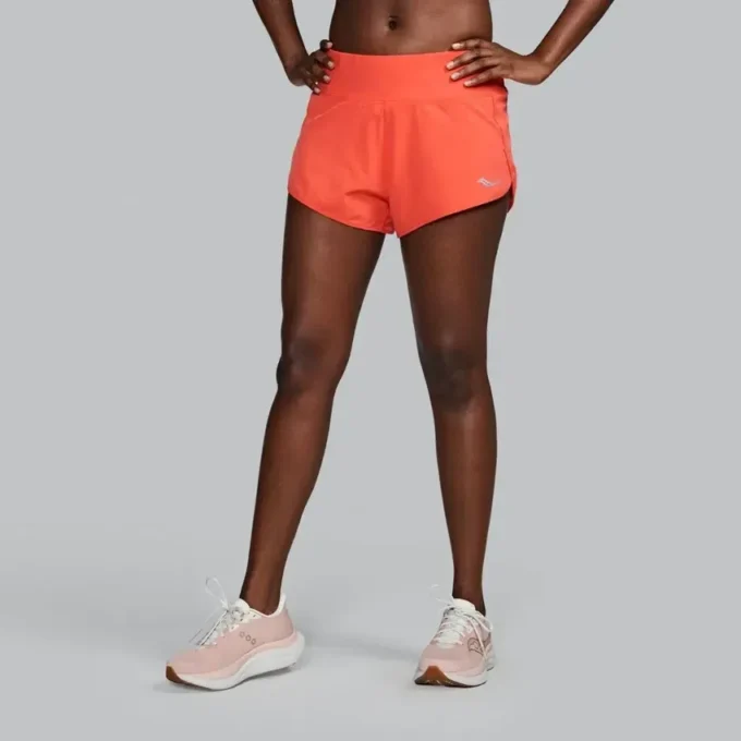 Outpace 2.5″ split shorts voor dames