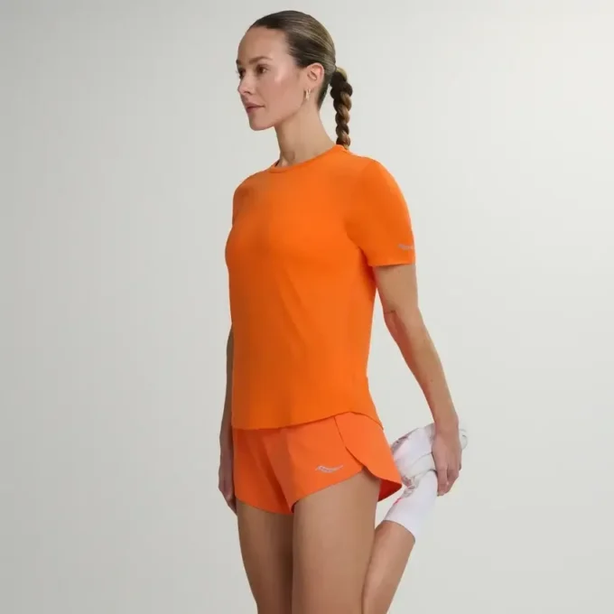 Outpace 2.5″ split shorts voor dames