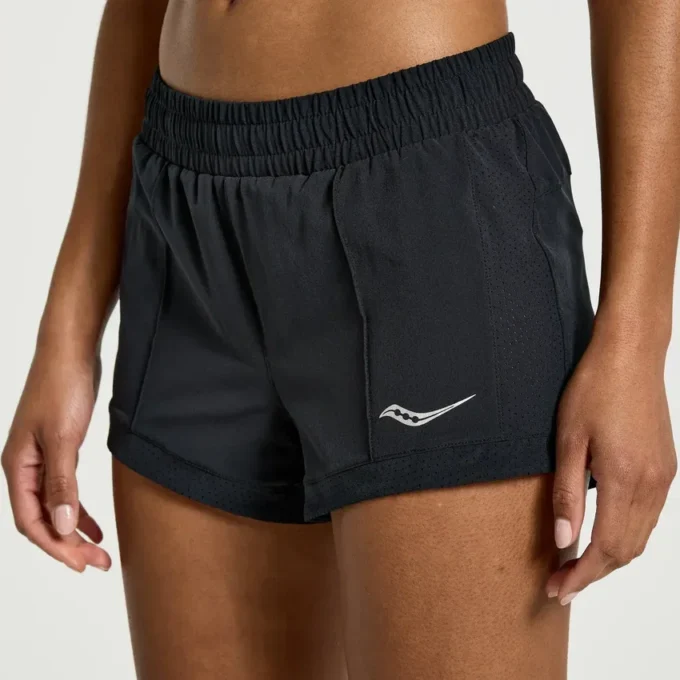 Outpace 2.5″ split shorts voor dames