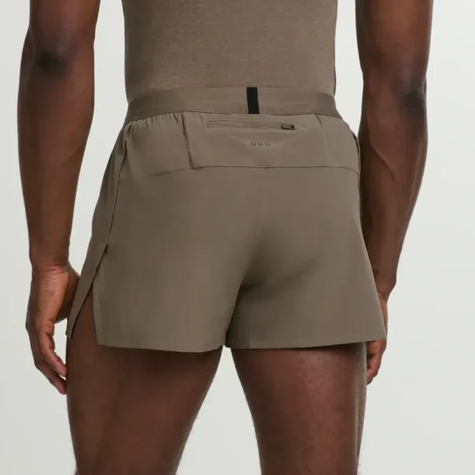 Outpace 2,5″ split shorts voor heren