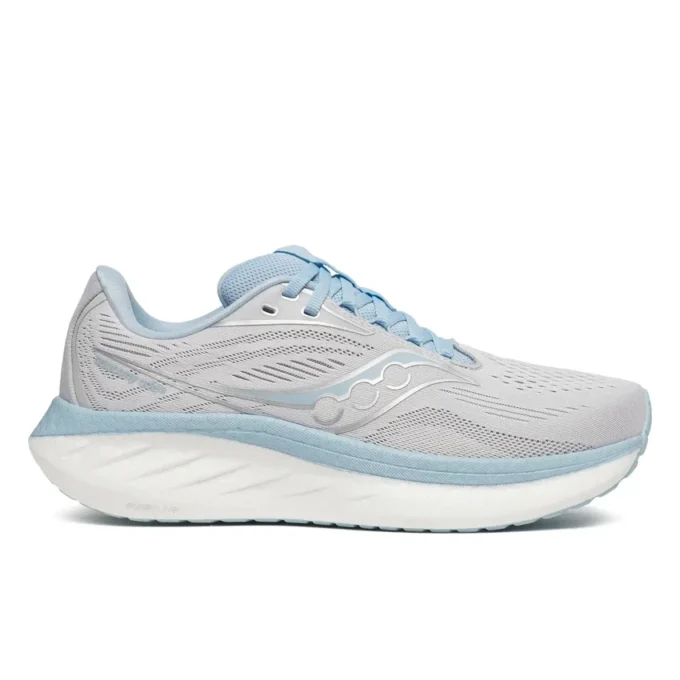 Saucony Ride 18 met brede pasvorm voor dames