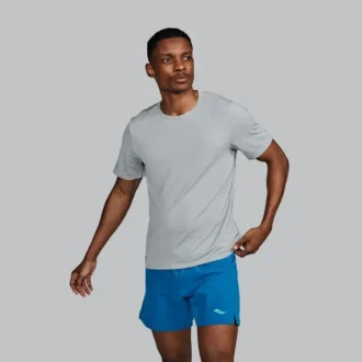 Saucony Stopwatch met korte mouwen voor heren