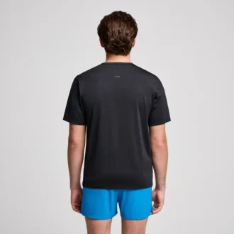 Saucony Stopwatch met korte mouwen voor heren