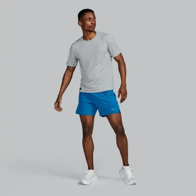 Saucony Stopwatch met korte mouwen voor heren