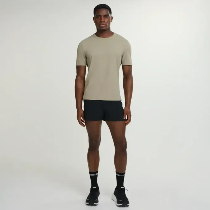 Saucony Stopwatch met korte mouwen voor heren