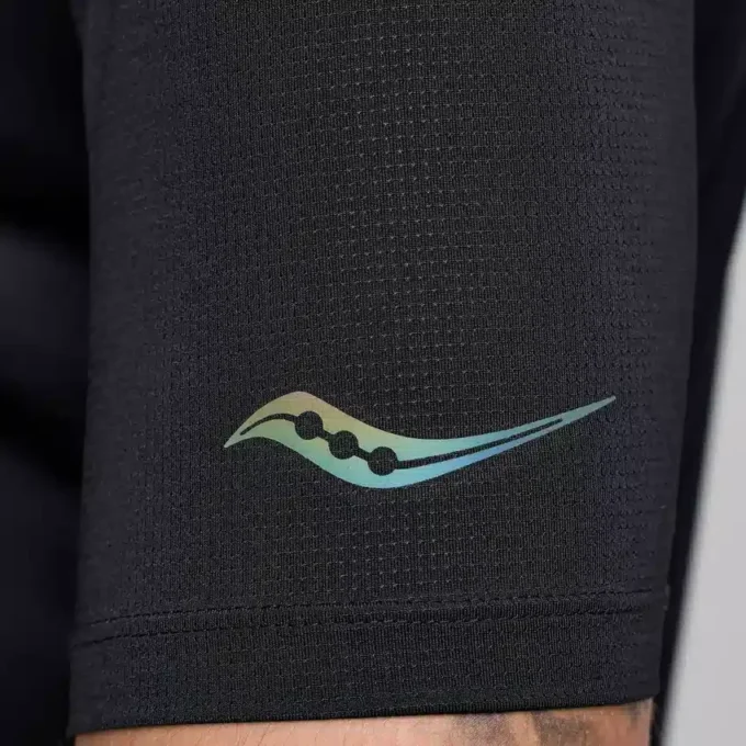 Saucony Stopwatch met korte mouwen voor heren