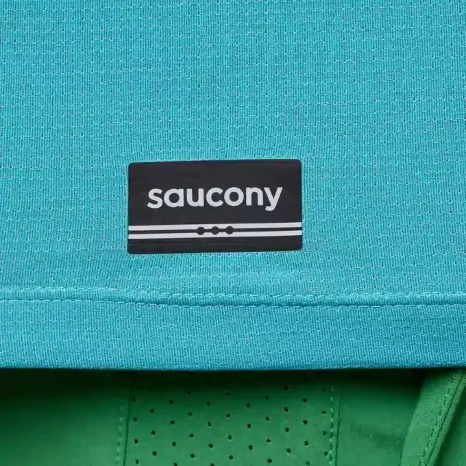 Saucony Stopwatch met korte mouwen voor heren