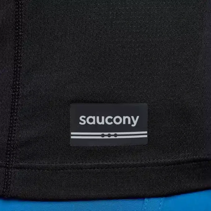 Saucony Stopwatch met korte mouwen voor heren