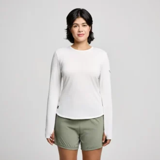 Stopwatch-shirt met lange mouwen voor dames