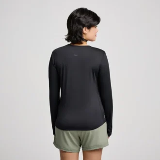 Stopwatch-shirt met lange mouwen voor dames