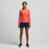 Stopwatch-shirt met lange mouwen voor dames