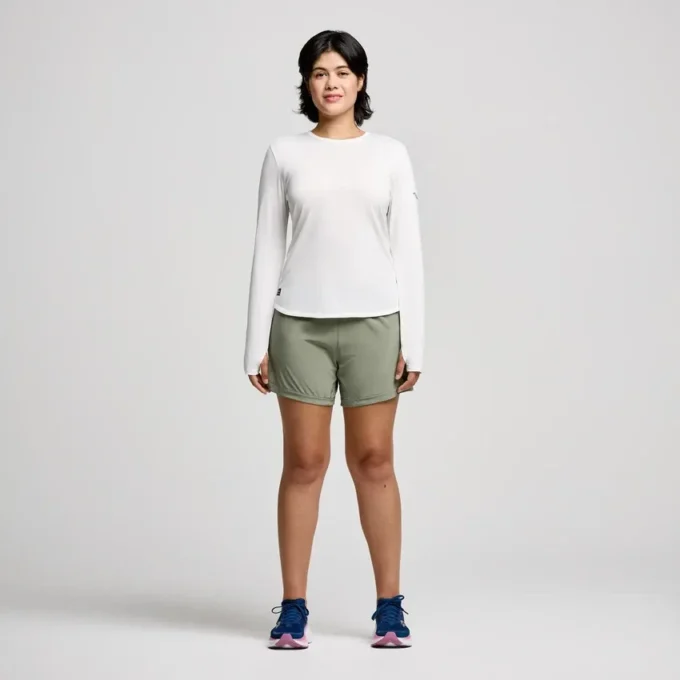 Stopwatch-shirt met lange mouwen voor dames