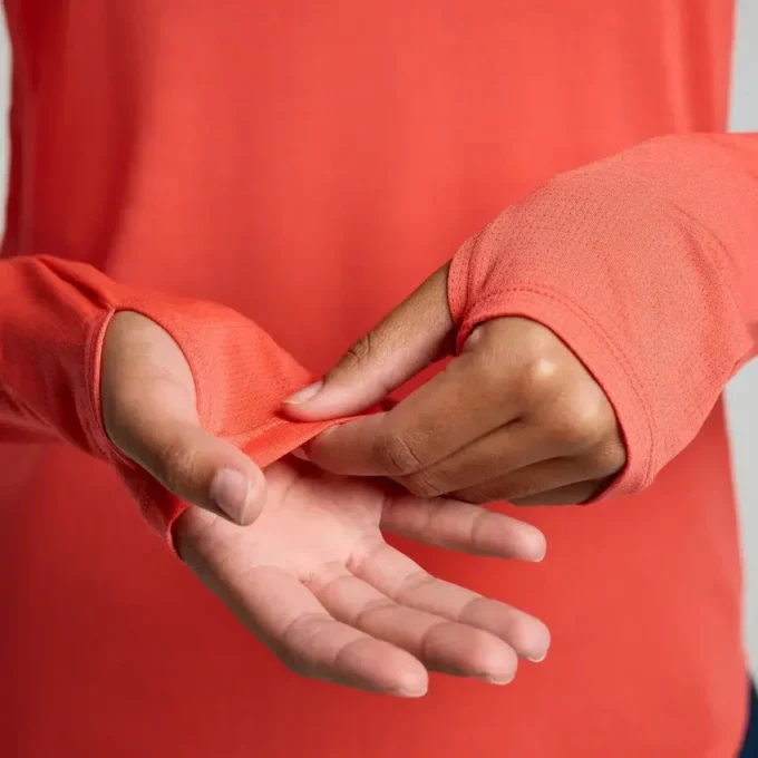 Stopwatch-shirt met lange mouwen voor dames