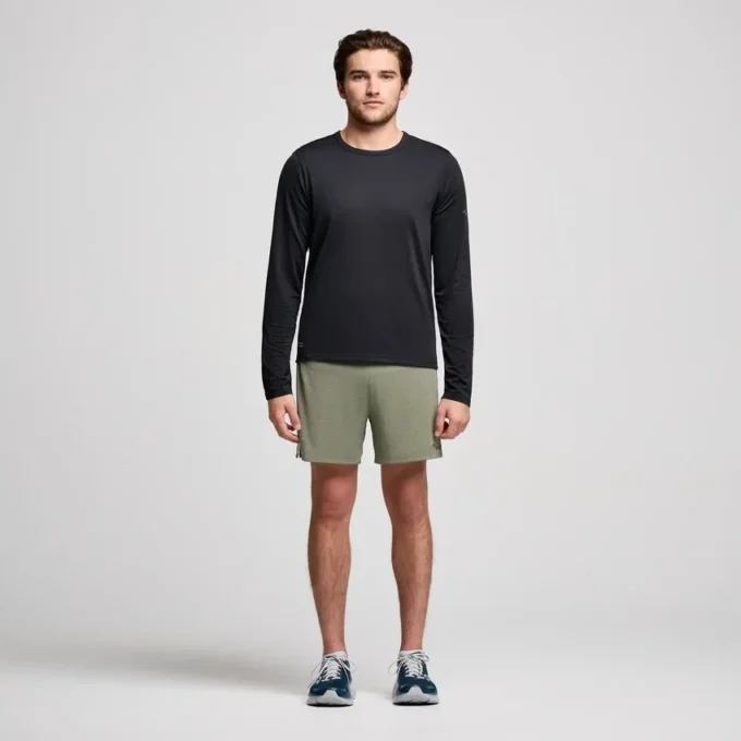 Stopwatch-shirt met lange mouwen voor heren