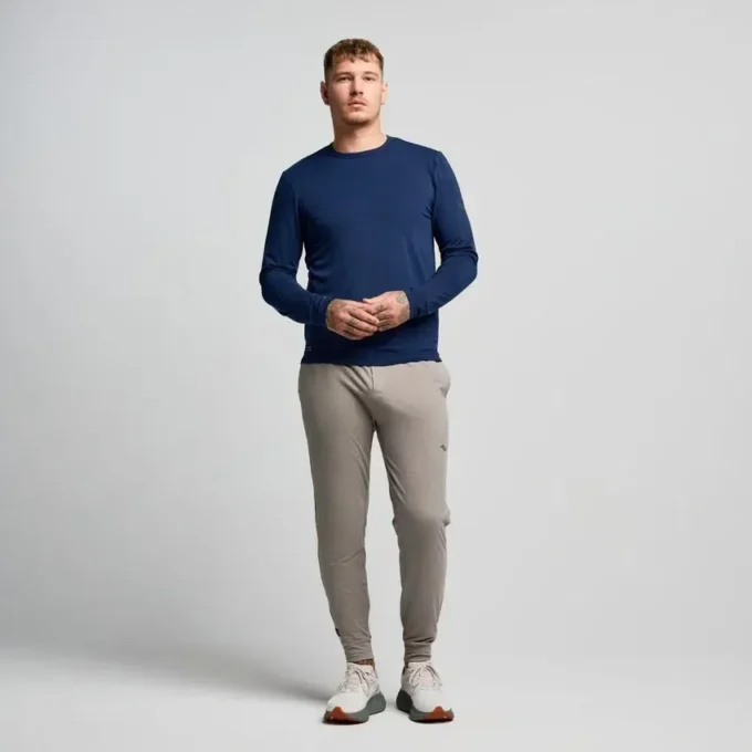 Triumph met lange mouwen voor heren